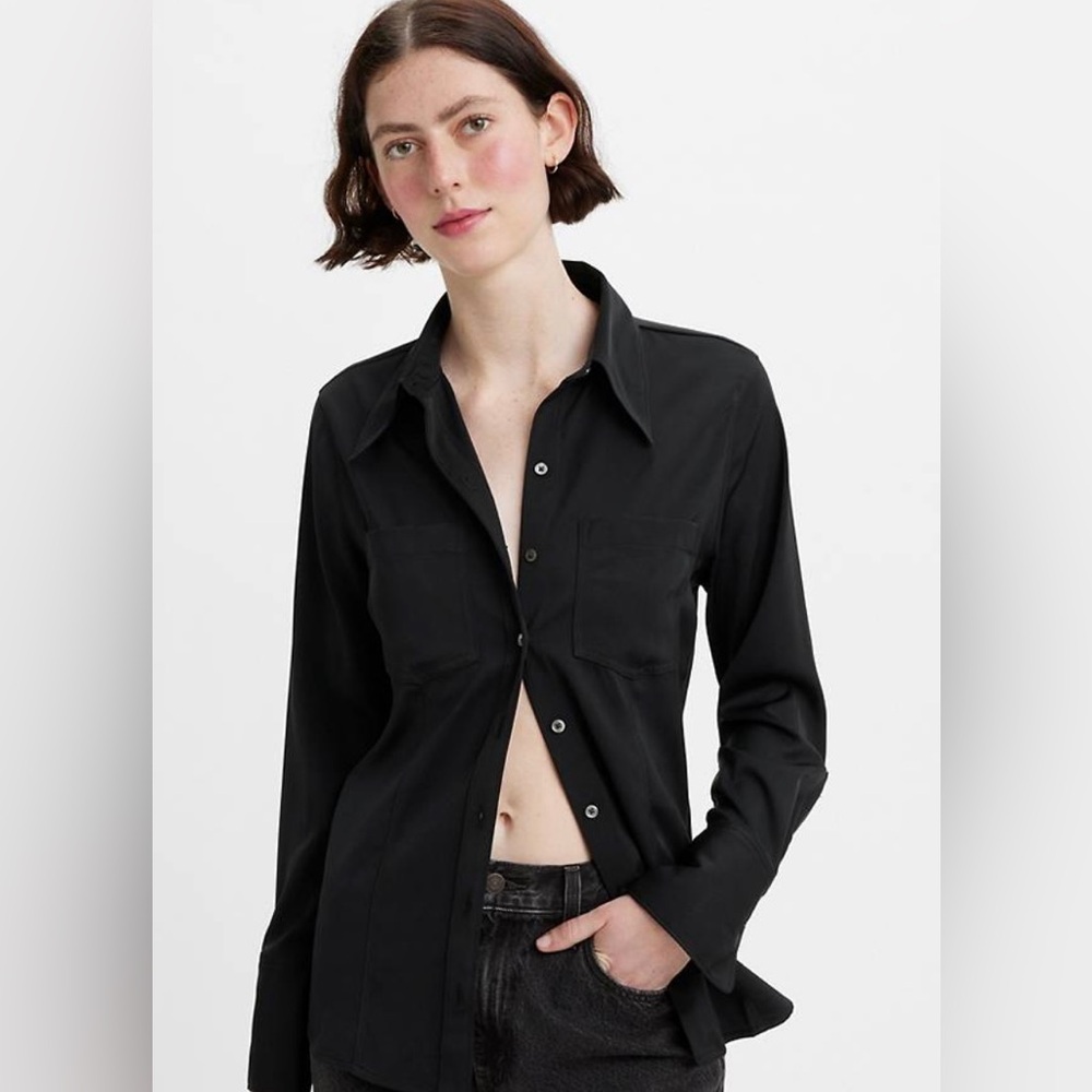 Levi’s RILYNN SILKY SHIRT NWT
